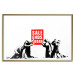 Poster Clearance Sale - Banksy-style graffiti with people and English texts 118780 additionalThumb 16
