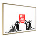 Poster Clearance Sale - Banksy-style graffiti with people and English texts 118780 additionalThumb 12