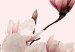 Canvas Pink Spectrum of Nature (3-part) - Delicate Magnolia Blossom 122780 additionalThumb 4