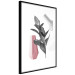 Poster Spirit of Creation - abstraction of gray plant and vases on white background 123280 additionalThumb 13
