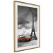 Poster Orange Car - photograph of vehicle against Eiffel Tower and sky 123880 additionalThumb 14