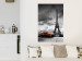 Poster Orange Car - photograph of vehicle against Eiffel Tower and sky 123880 additionalThumb 23