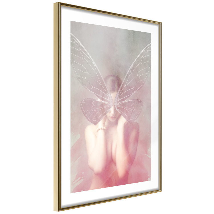 Wall Poster Night Butterfly - abstract composition of a butterfly and a woman in the form of an act 127480 additionalImage 7