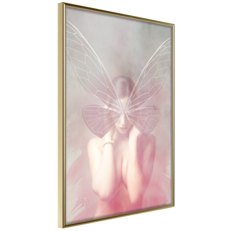 Wall Poster Night Butterfly - abstract composition of a butterfly and a woman in the form of an act 127480 additionalImage 12