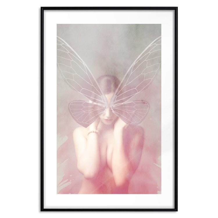 Wall Poster Night Butterfly - abstract composition of a butterfly and a woman in the form of an act 127480 additionalImage 15