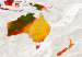 Large canvas print World Map: Rainbow Madness II [Large Format] 128680 additionalThumb 3