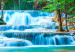 Large canvas print Sapphire Waterfalls II [Large Format] 128880 additionalThumb 4