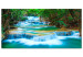 Large canvas print Sapphire Waterfalls II [Large Format] 128880
