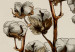 Poster Cotton Branches - beautiful composition with plants and birds against a sky background 129380 additionalThumb 9