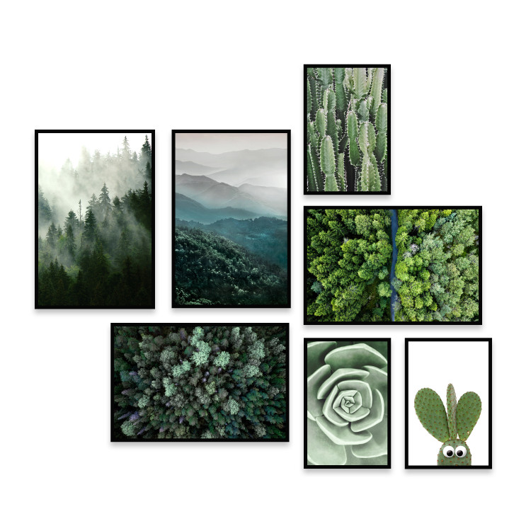 Wall art in set Soothing nature 129680 additionalImage 1