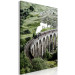 Canvas Journey Through Time (1-piece) Vertical - landscape of a bridge with a train 130280 additionalThumb 2