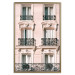 Wall Poster Sunny Facade - building architecture with patterned window frames 132280 additionalThumb 21