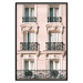 Wall Poster Sunny Facade - building architecture with patterned window frames 132280 additionalThumb 18