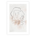 Poster Star Line - abstract line art of Marilyn Monroe on a light background 134180 additionalThumb 24