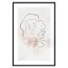 Poster Star Line - abstract line art of Marilyn Monroe on a light background 134180 additionalThumb 15