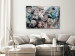 Canvas Art Print Blooming Magic (1-piece) Wide - peonies in glamour style 134580 additionalThumb 3