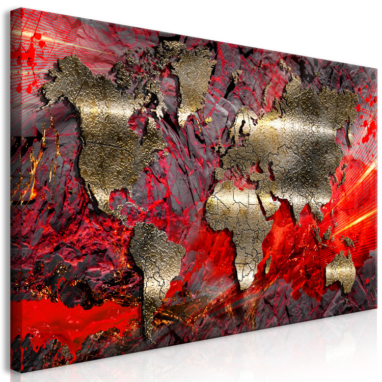 Large canvas print Earth's Elements - Third Variant II [Large Format] 134880 additionalImage 2