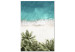Canvas Turquoise Expansion (1-piece) Vertical - tropical beach landscape 135280