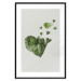 Poster Loving Ivy - beautiful composition with green plants on a white background 137280 additionalThumb 5