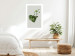 Poster Loving Ivy - beautiful composition with green plants on a white background 137280 additionalThumb 17