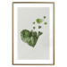 Poster Loving Ivy - beautiful composition with green plants on a white background 137280 additionalThumb 4