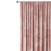 Decorative Curtain Pink wine - graphic leaves in shades of pink in glamour style 147680 additionalThumb 4