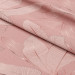 Decorative Curtain Pink wine - graphic leaves in shades of pink in glamour style 147680 additionalThumb 8