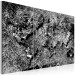 Canvas Print World Map: Gray Thread (3-piece) - Pollock-style artistic world 149680 additionalThumb 2