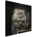 Canvas Print AI Persian Cat - Portrait of a Fantasy Animal in the Guise of a Professor - Square 150180 additionalThumb 2