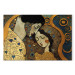 Large canvas print A Hugging Couple - A Mosaic Portrait Inspired by the Style of Gustav Klimt [Large Format] 151080