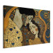 Large canvas print A Hugging Couple - A Mosaic Portrait Inspired by the Style of Gustav Klimt [Large Format] 151080 additionalThumb 2