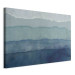 Large canvas print Harmony of Waves - Nautical Abstraction With Blue Watercolors [Large Format] 151180 additionalThumb 2