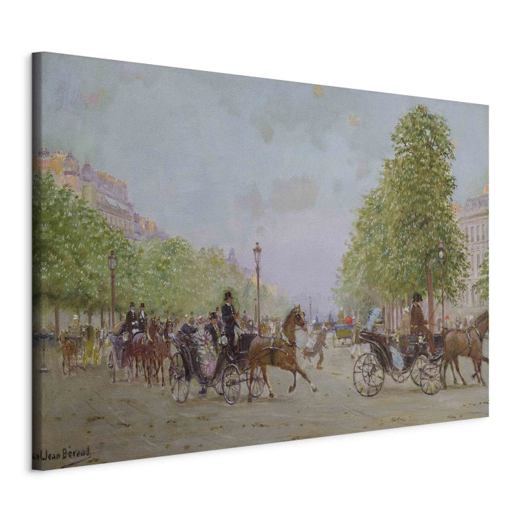 Reproduction Painting The Promenade on the Champs-Elysees 153780 additionalImage 2