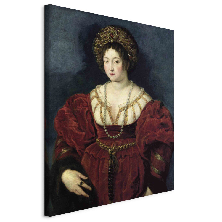 Reproduction Painting Posthumous portrait of Isabella d'Este, Marchioness of Mantua 157580 additionalImage 2