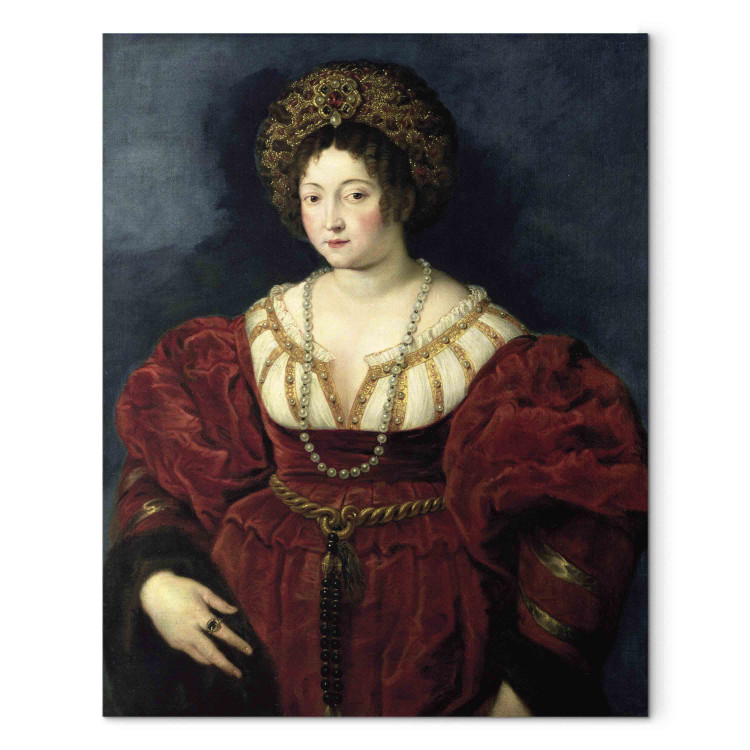 Reproduction Painting Posthumous portrait of Isabella d'Este, Marchioness of Mantua 157580