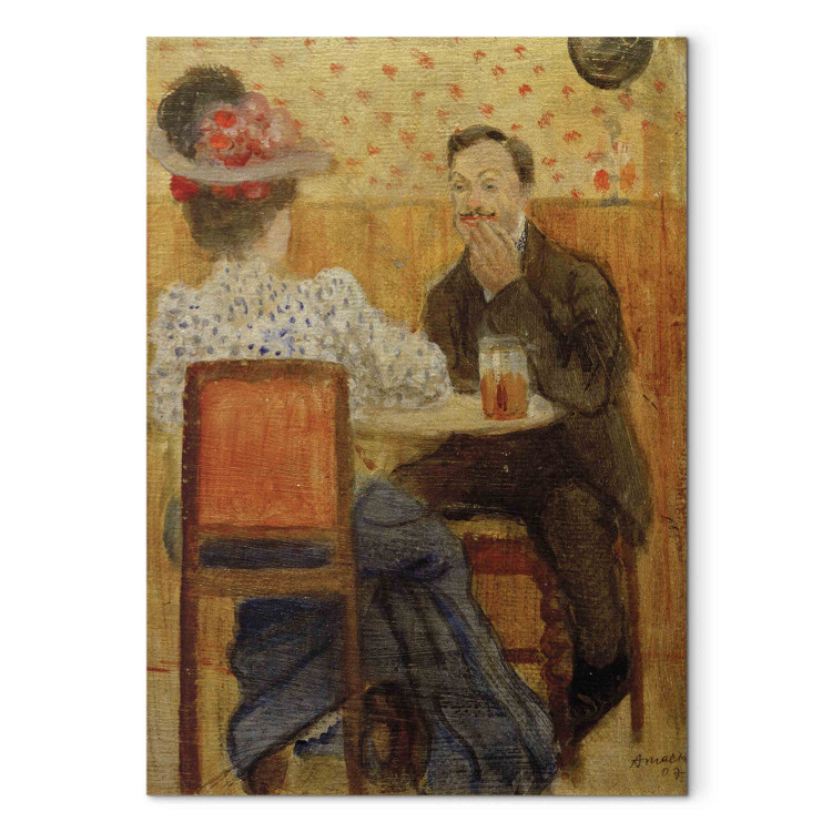 Reproduction Painting Couple with beer 158280