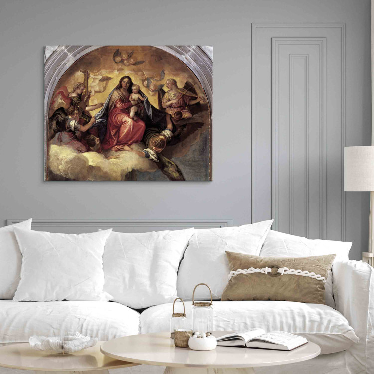 Art Reproduction Madonna with child and angels playing music 158580 additionalImage 5