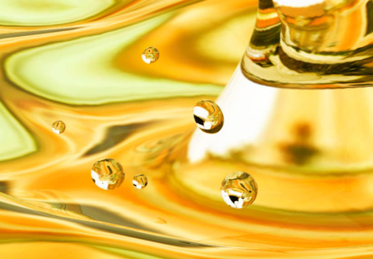 Canvas Print Water drop-gold 56480 additionalImage 3