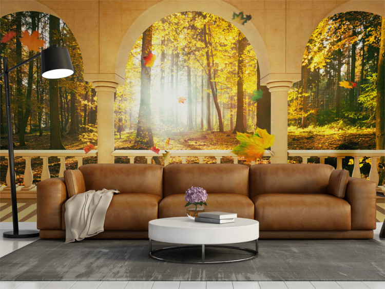 Photo Wallpaper Dream about autumnal forest 60280
