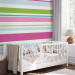 Photo Wallpaper Bright Stripes - Background with Geometric Shape in the Form of Colorful Stripes 60780 additionalThumb 5