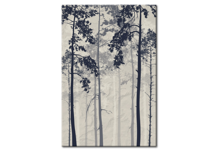 Canvas Print Forest In Fog 64680