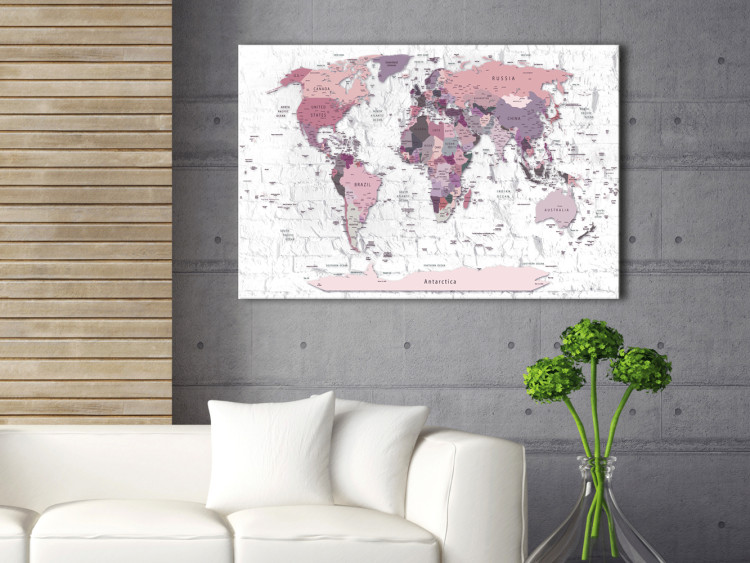 Canvas Print Pink Frontiers 90580 additionalImage 3