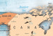 Decorative Pinboard Sapphire Travels [Cork Map] 92180 additionalThumb 5