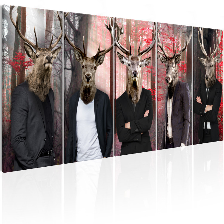 Canvas People in Masks 106790 additionalImage 2