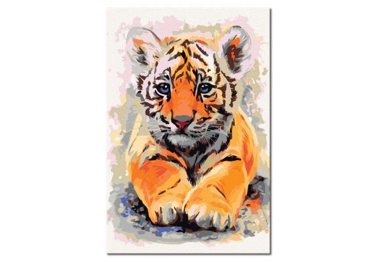 Paint by Number Kit Baby Tiger 107490 additionalImage 4