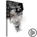 Canvas Art Print Symbol of Femininity (1-part) - Face with Black and White Accents 116390 additionalThumb 6