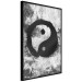 Wall Poster Yin and Yang - black and white abstraction with the Chinese symbol of good and evil 116790 additionalThumb 12