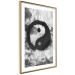 Wall Poster Yin and Yang - black and white abstraction with the Chinese symbol of good and evil 116790 additionalThumb 8