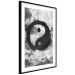 Wall Poster Yin and Yang - black and white abstraction with the Chinese symbol of good and evil 116790 additionalThumb 13