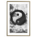 Wall Poster Yin and Yang - black and white abstraction with the Chinese symbol of good and evil 116790 additionalThumb 16